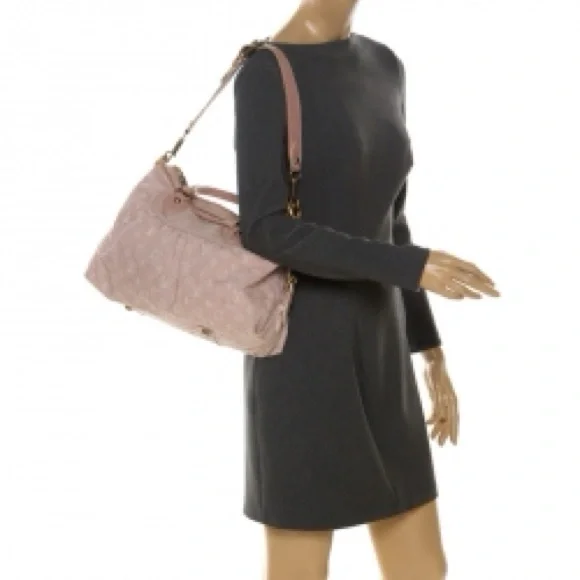 Louis Vuitton Pink Monogram Denim Neo Cabby MM Bag - Picture 7 of 8